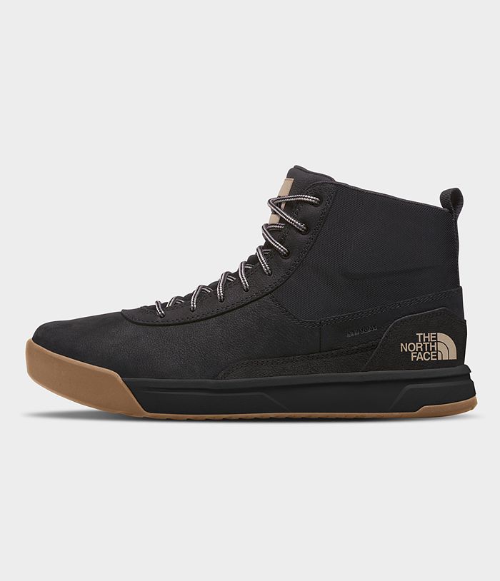 Botas The North Face Hombre Larimer Mid Wp - Colombia LMQPFI680 - Negras
